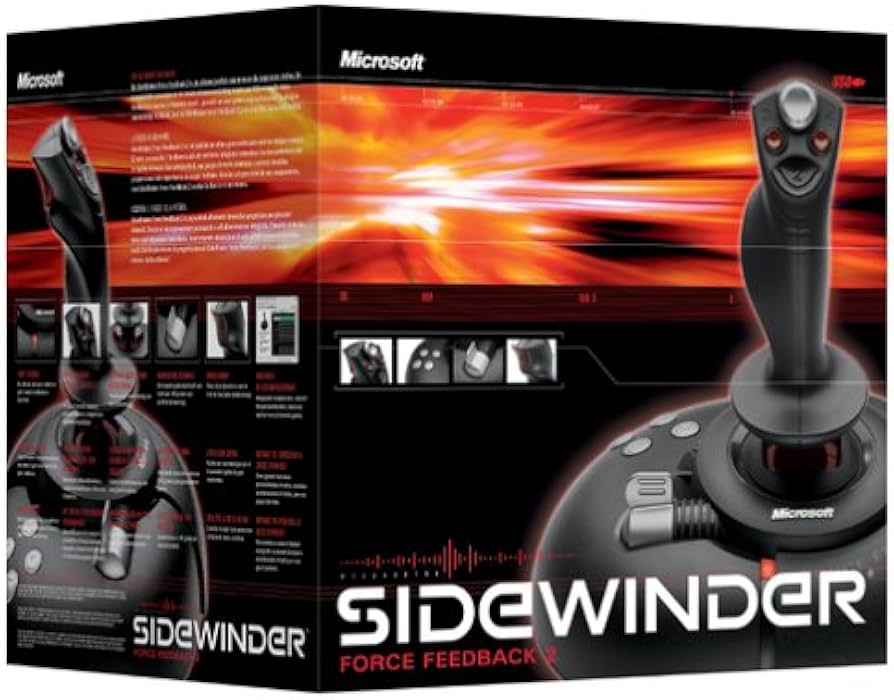 Amazon.com: Microsoft Sidewinder Force Feedback 2 Joystick : Video