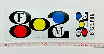 Amazon.co.jp: 当時物 藤井フミヤデザイン FM802バンパーステッカー