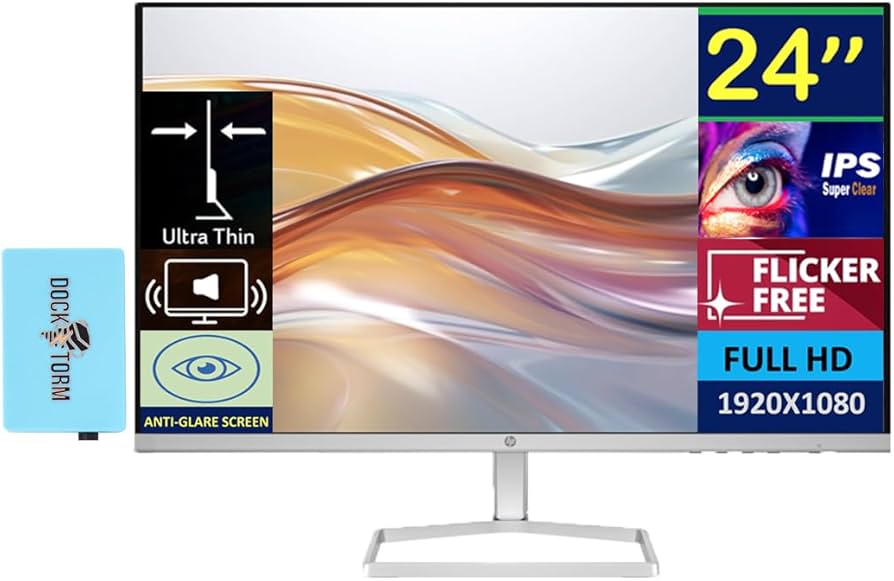Amazon.com: HP Series 5 524sa Monitor with Speakers (Replaces
