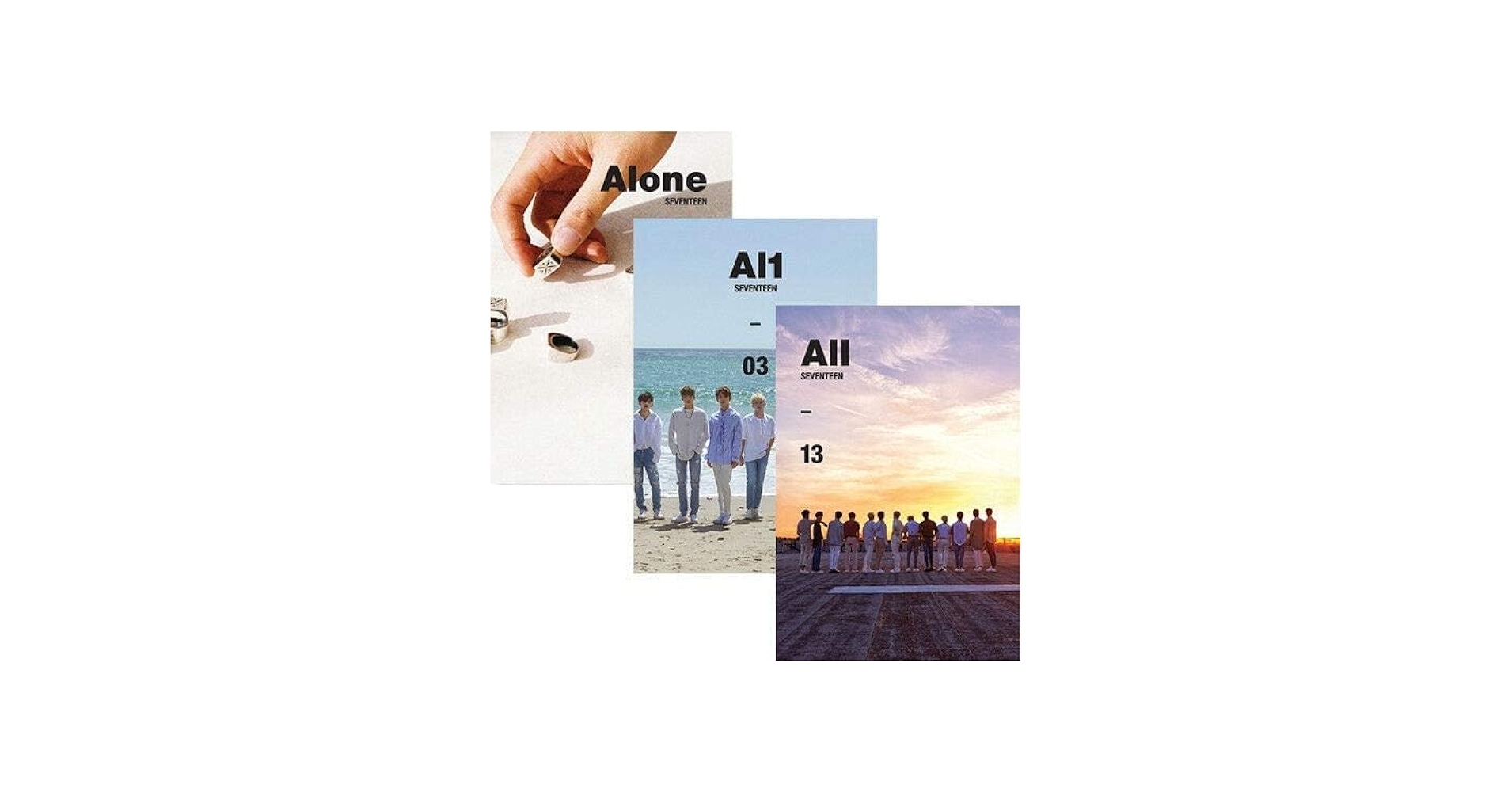 SEVENTEEN album Al1 All Alone、going 3点 SEVENTEEN album Al1 All