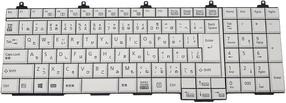 Amazon | ノートパソコンキーボード適用する 日本語キーボードテンキー