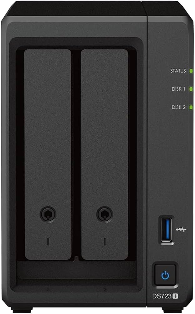 Amazon.com: Synology DS723+ 2-Bay Diskstation NAS (AMD Ryzen™ 4