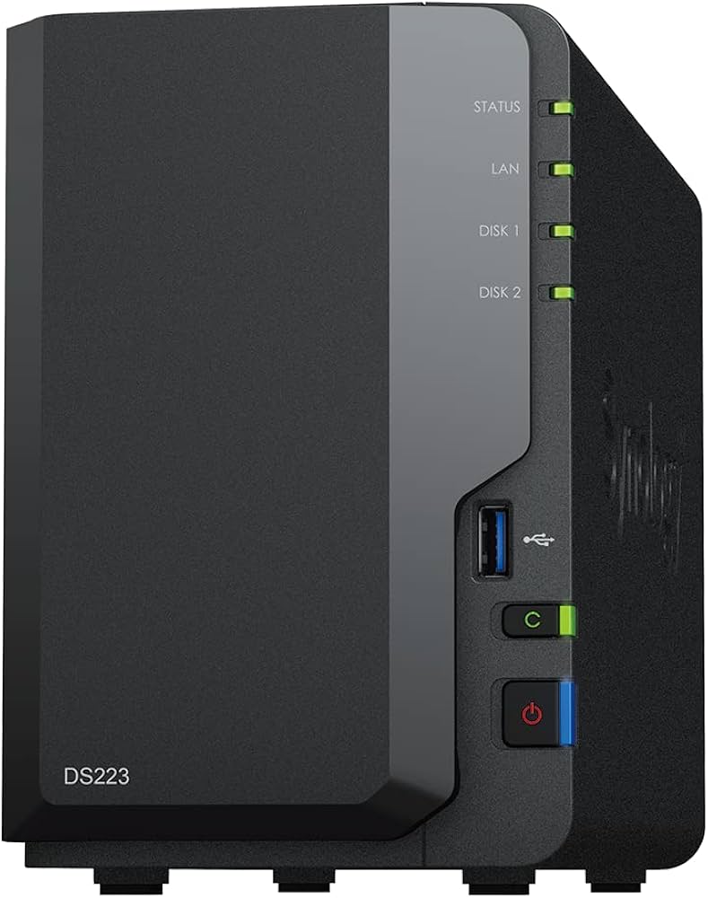 Amazon.com: Synology 2-Bay NAS DS223 (Diskless) : Electronics