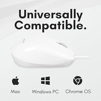 Amazon.com: Macally USB Wired Mouse with 3 Button, Scroll Wheel