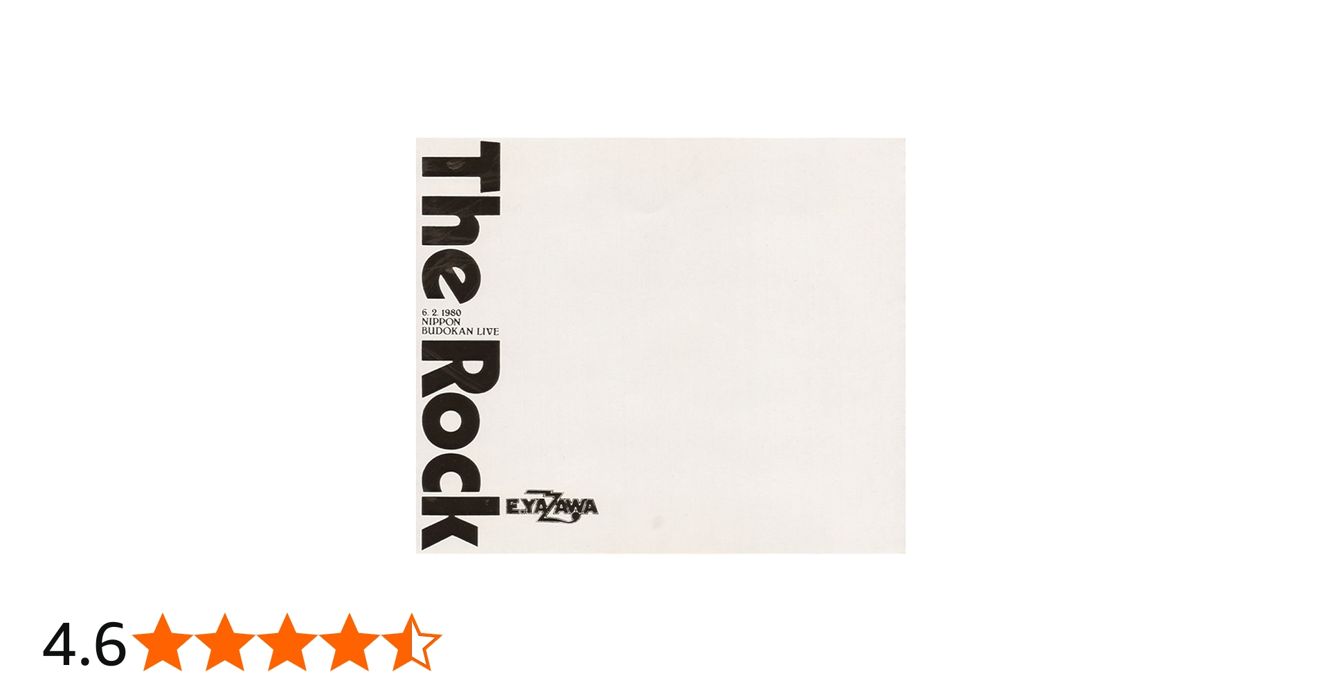 Amazon.co.jp: ザ・ロック~1980年6月2日 日本武道館ライヴ - 矢沢永吉