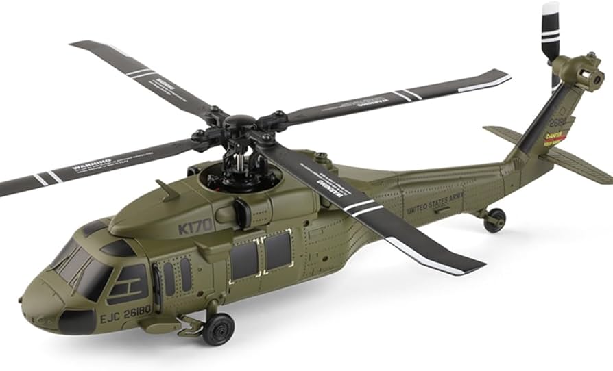 Amazon.com: PrecisionX WL K170 Black Hawk UH-60L 170 Size 2.4G 4CH