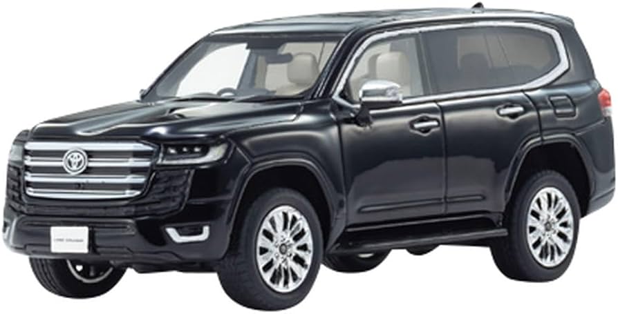 Amazon | 京商オリジナル 1/43 トヨタ ランドクルーザー ZX ブラック