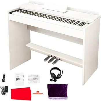 Amazon | Carina 電子ピアノ 88鍵盤 キーボード ハンマーアクション
