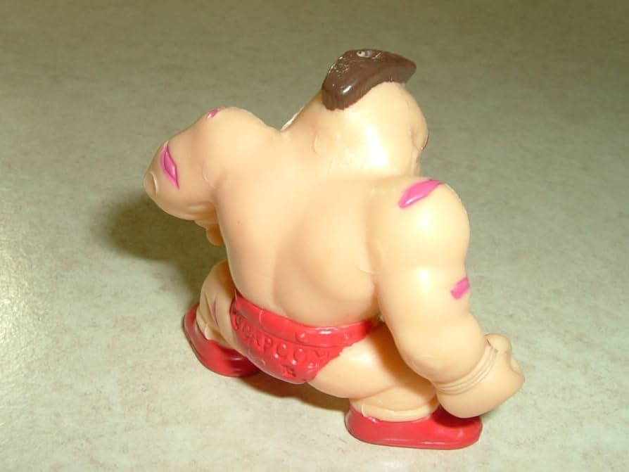 Amazon.co.jp: 当時物 ストリートファイター2 フルカラー フィギュア