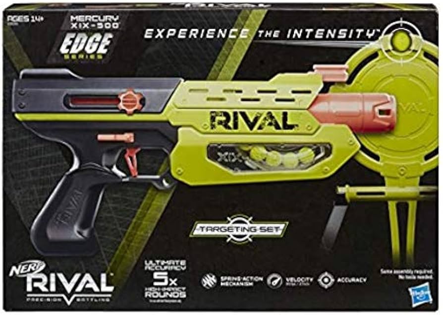 Amazon.co.jp: NERF Rival Mercury XIX-500 Edge ナーフ ライバル