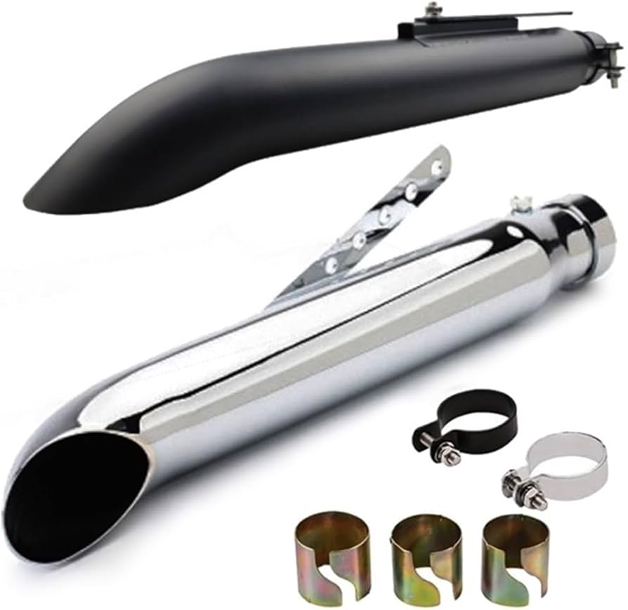 Amazon | バイク 汎用 ターンアウト マフラー 差込内径36-45mm 全長