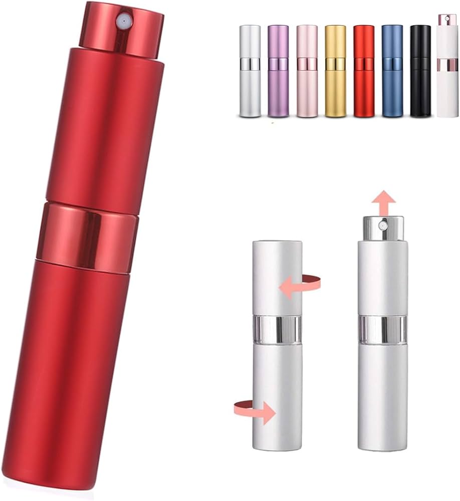 Amazon.co.jp: アトマイザー 回転プッシュ式 香水噴霧器 香水スプレー