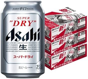 Amazon.co.jp: アサヒ スーパードライ 350ml × 3ケース （72本