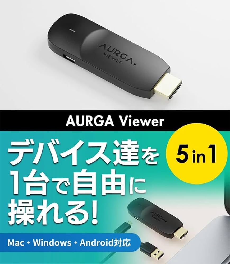 Amazon.co.jp: AURGA viewer＆おもてな紙セット トランスミッター