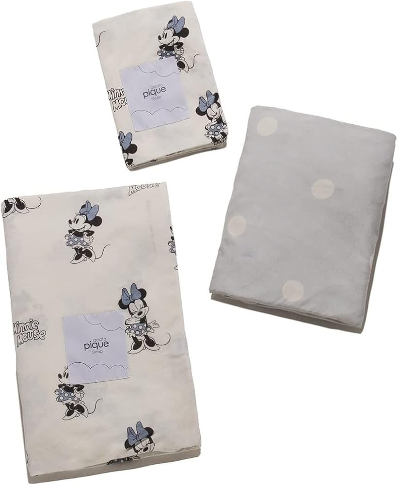 Amazon.co.jp: [ジェラート ピケ] 寝具 sleep Mickey/Minnie プリント3