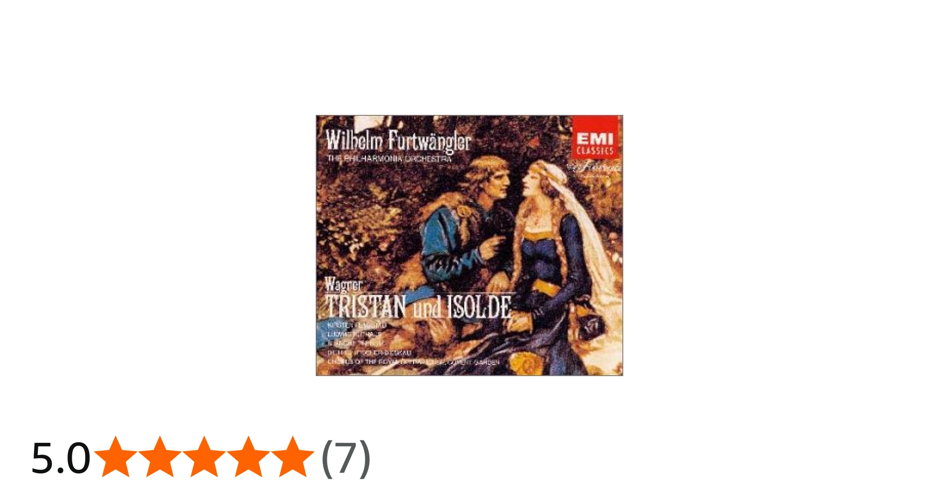 Amazon.co.jp: ワーグナー : 楽劇「トリスタンとイゾルデ」全曲