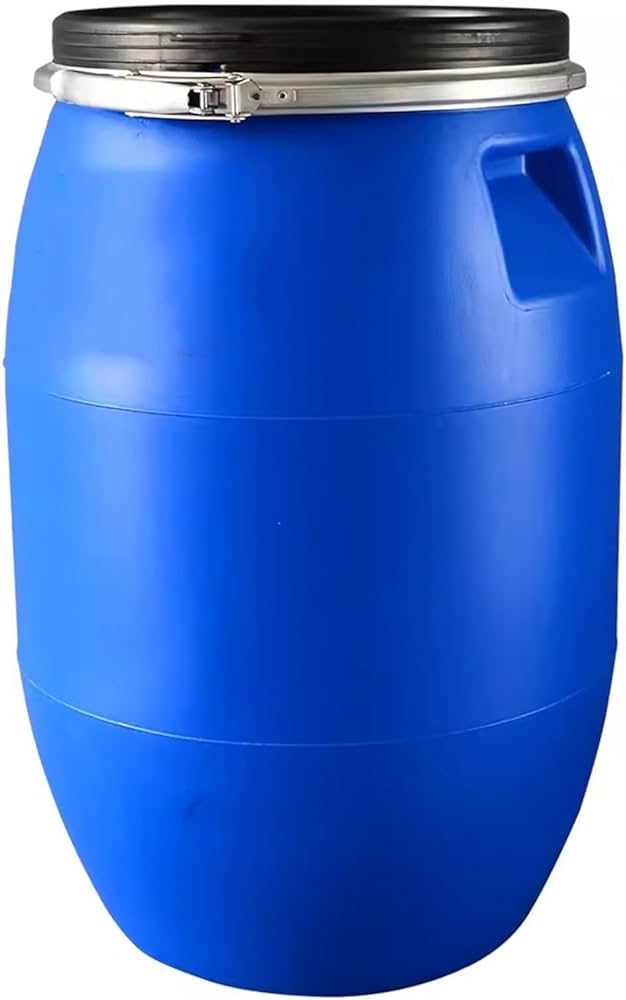 Amazon | プラスチックバケツ プラドラムオープンタイプ 50L-200L貯水
