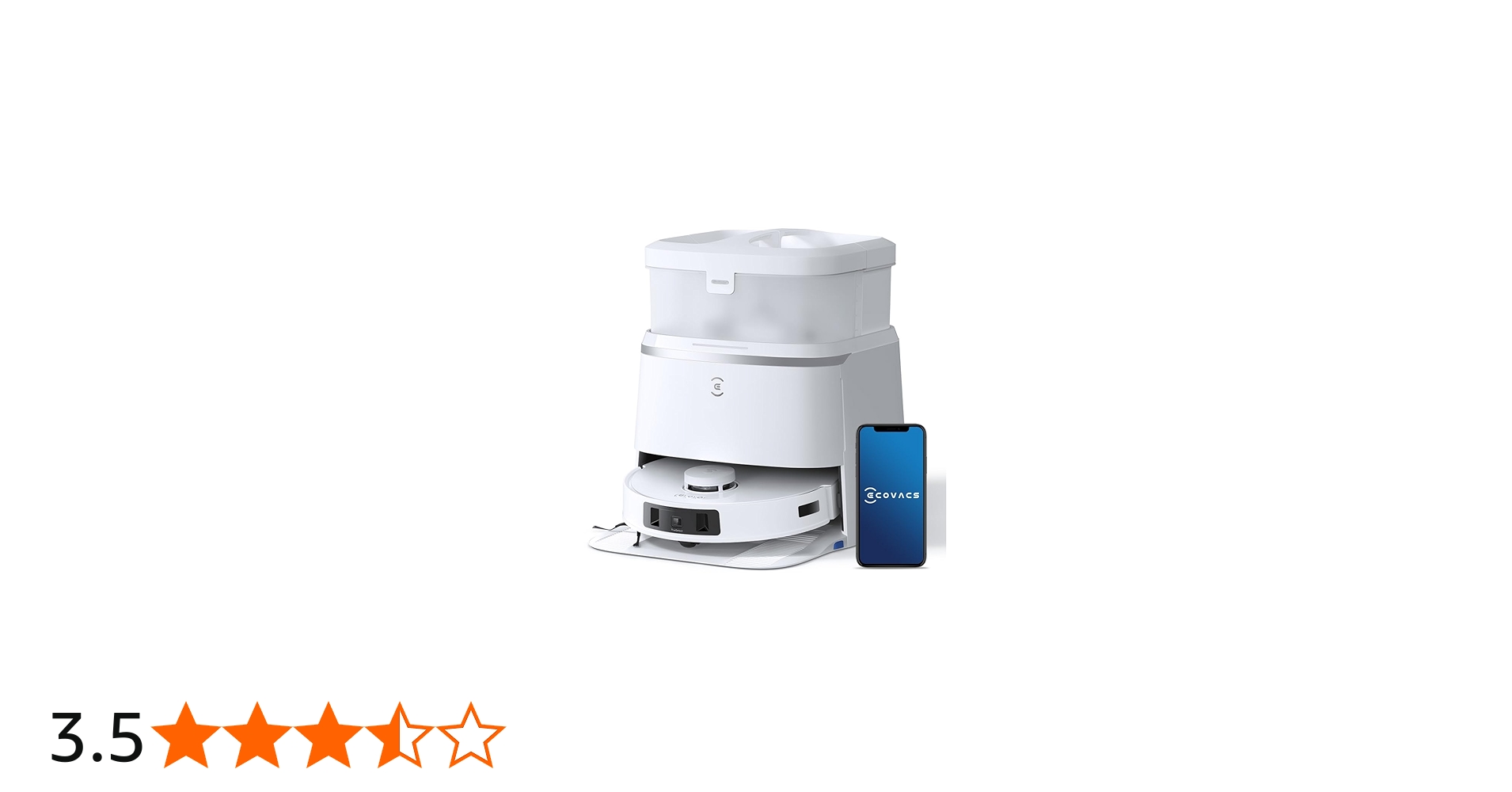 Amazon | 【11000Pa強力吸引、任せられる全自動掃除機】ECOVACS(エコ
