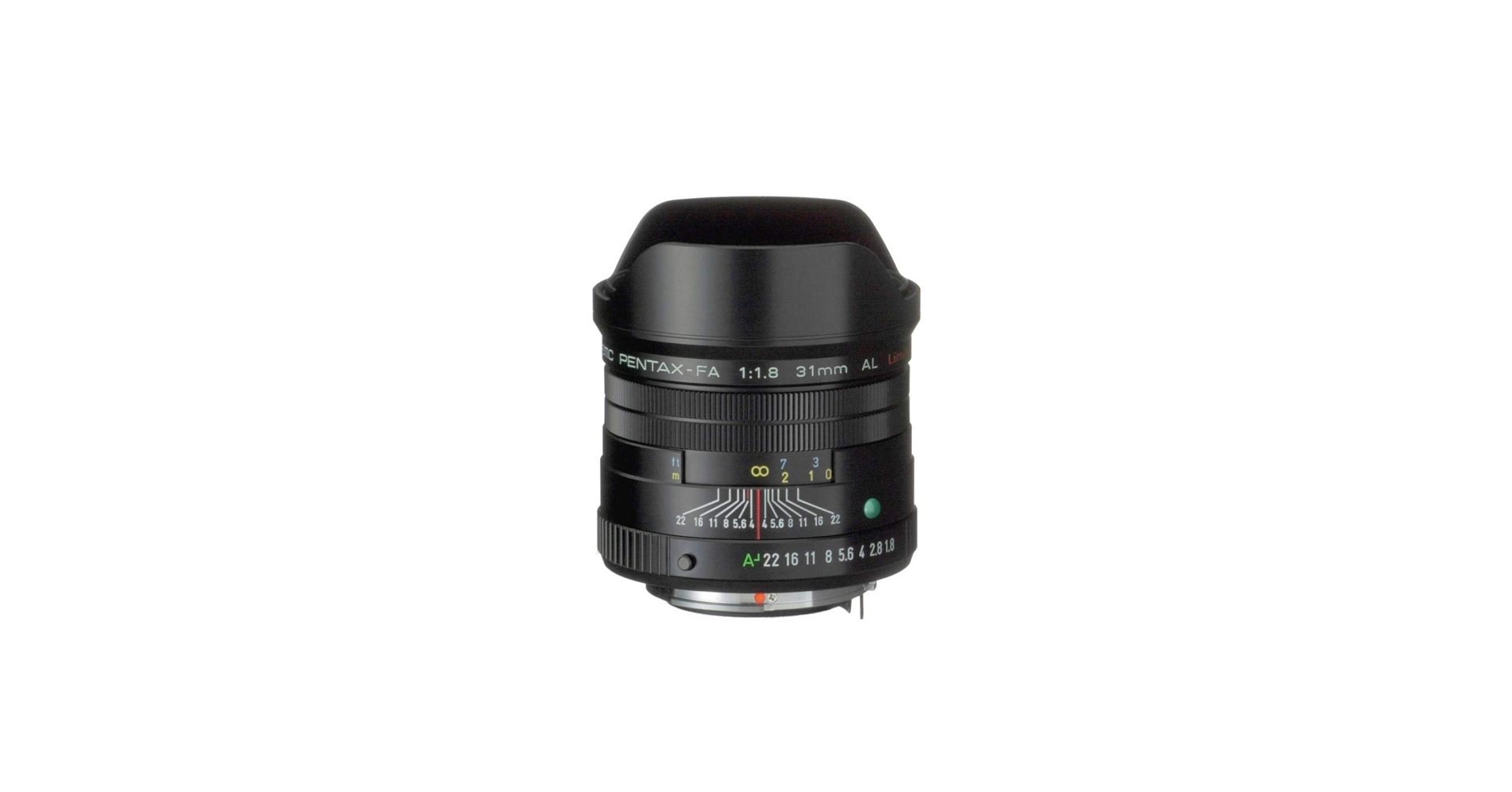 Amazon.com : Pentax 31mm F/1.8 FA Limited Lens for Pentax and