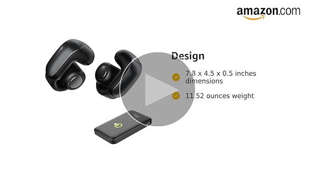 Amazon.com: Bose New Ultra Open Earbuds with Immersive Audio, Open