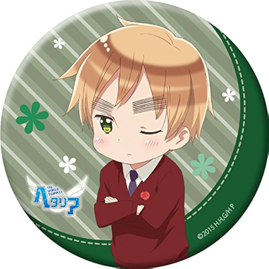 Amazon | ヘタリア The World Twinkle 缶バッジ イギリス | バッジ