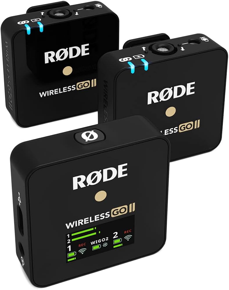 Rode Microphones Wireless GO II Dual Channel Wireless Microphone
