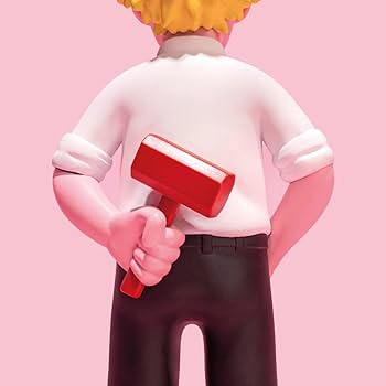 Amazon.co.jp: FACE OKA X FWENCLUB CHAINSAW MAN Pochita & Denji