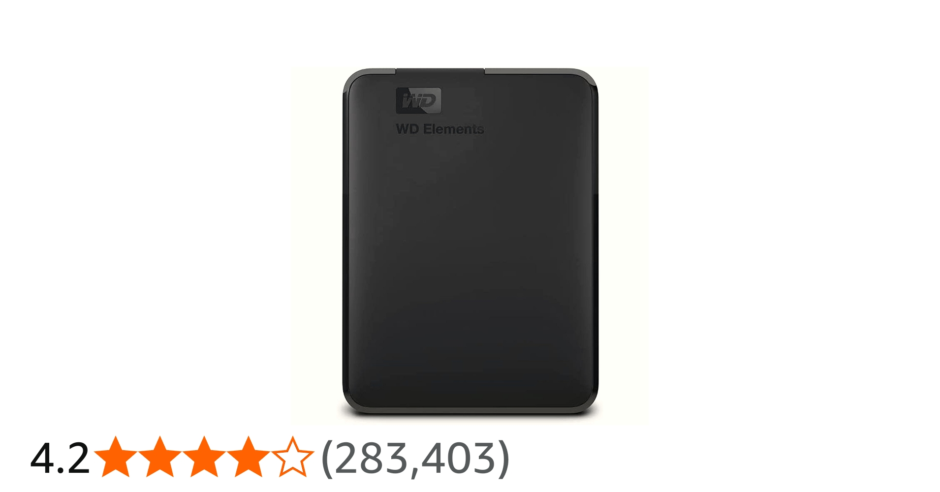 Amazon | WD ポータブルHDD 5TB USB3.0 ブラック WD Elements Portable