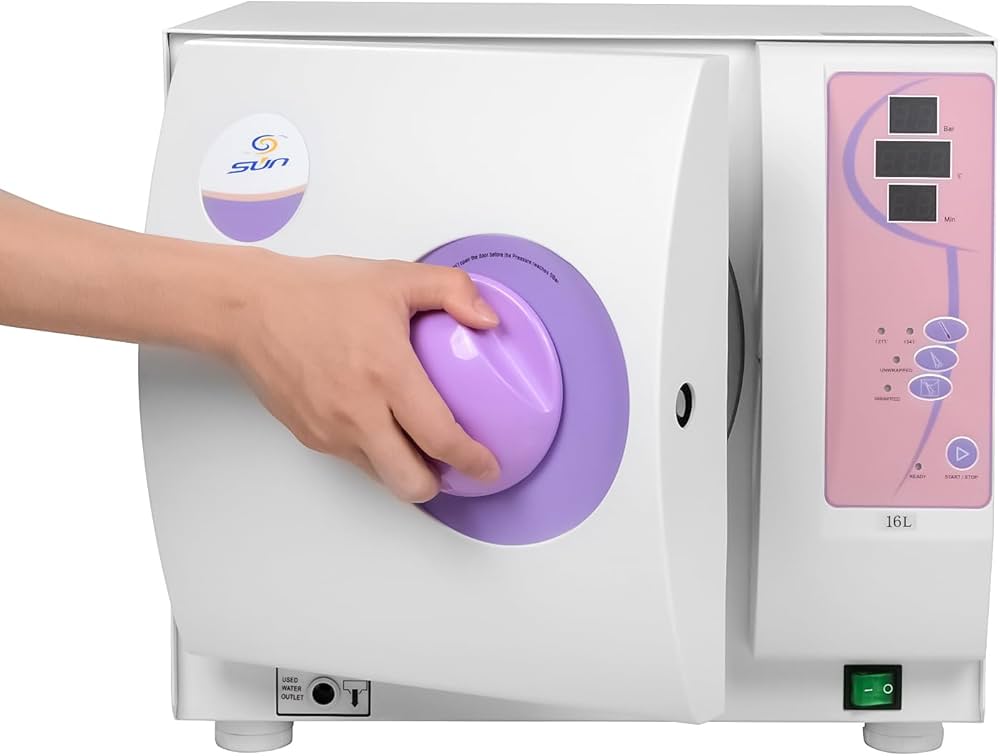 Amazon | 卓上オートクレーブ ミニ高温高圧滅菌器 121/134℃温度設定 3