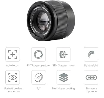 Amazon.co.jp: Viltrox 56mm F1.7 AF レンズ APS-C Fuji Xマウント用