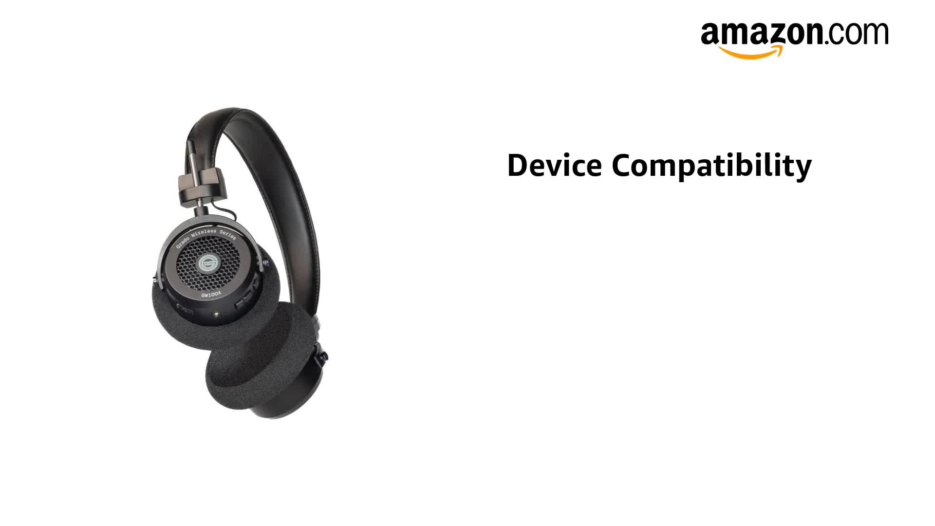 Amazon.com: GRADO GW100x Wireless Open-Back Headphones – Bluetooth