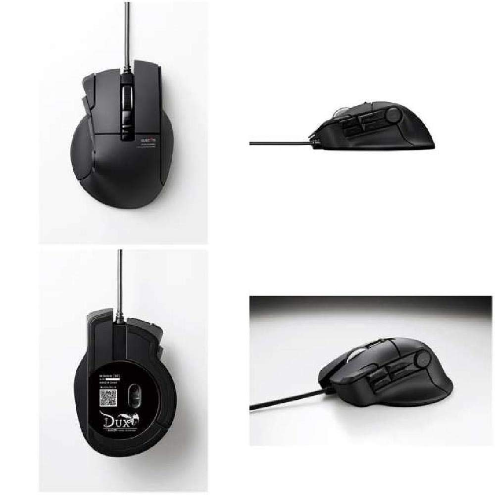 Amazon.co.jp: Elecom M-DUX30BK USB Gaming Mouse [DUX] Wired 10