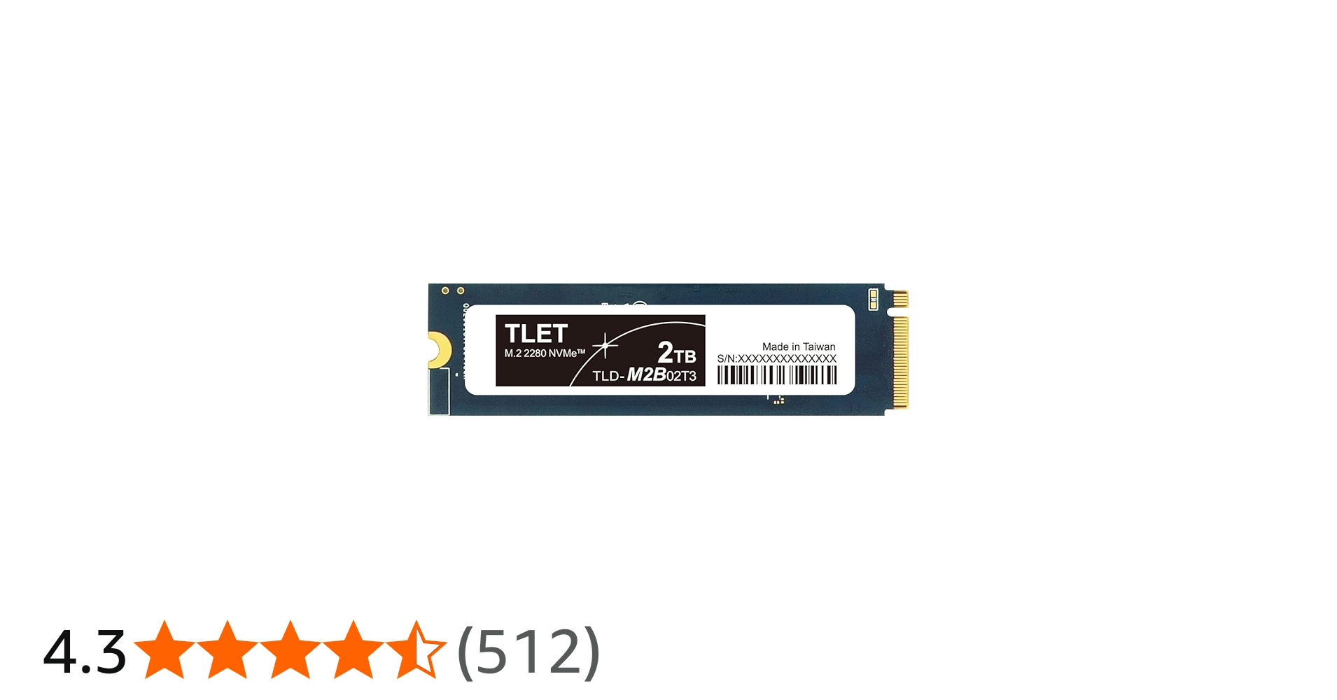Amazon | 東芝エルイートレーディング(TLET) 内蔵SSD 2TB PCle Gen3x4