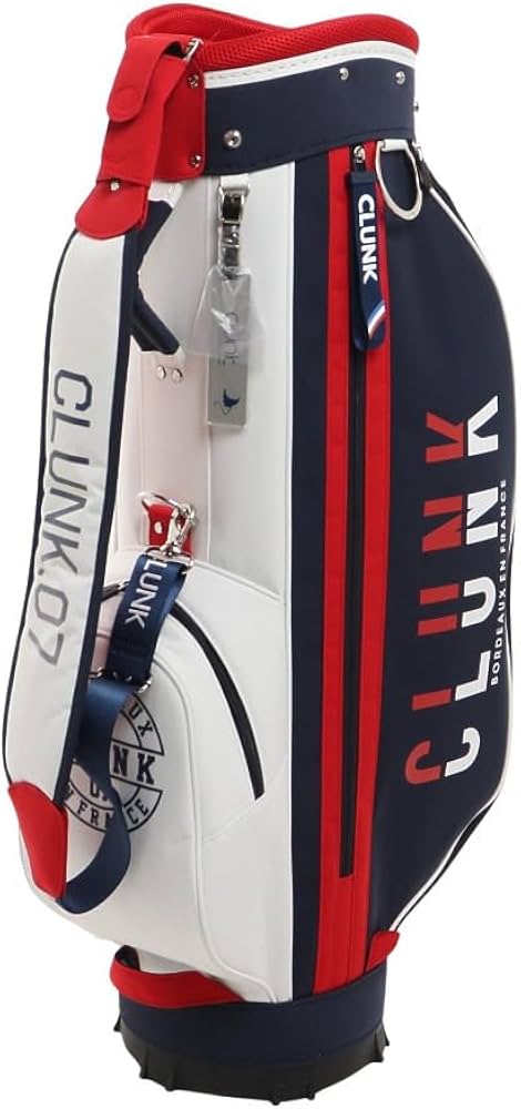 Amazon | クランク（CLUNK） ゴルフ キャディバッグ 9型 5分割 撥水