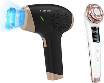 Amazon.co.jp: 美顔器付き [BLACKRAVE] ブラックレイブ 家庭用 光美容