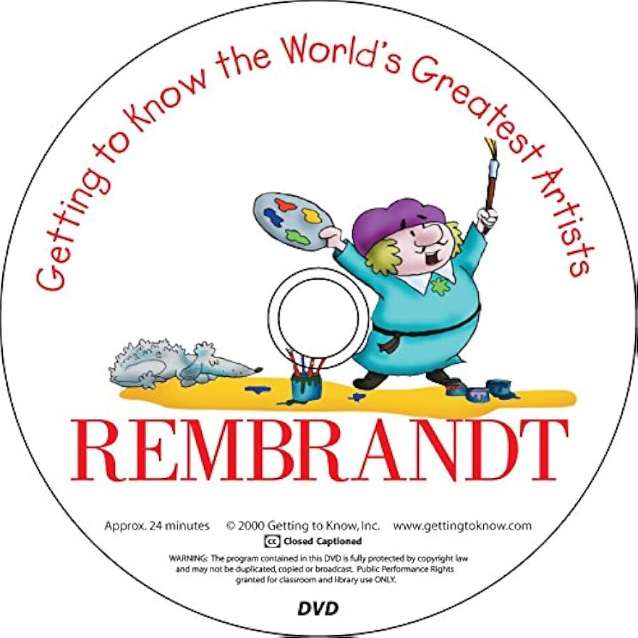Amazon.com: Rembrandt (Getting To Know The World's Greatest