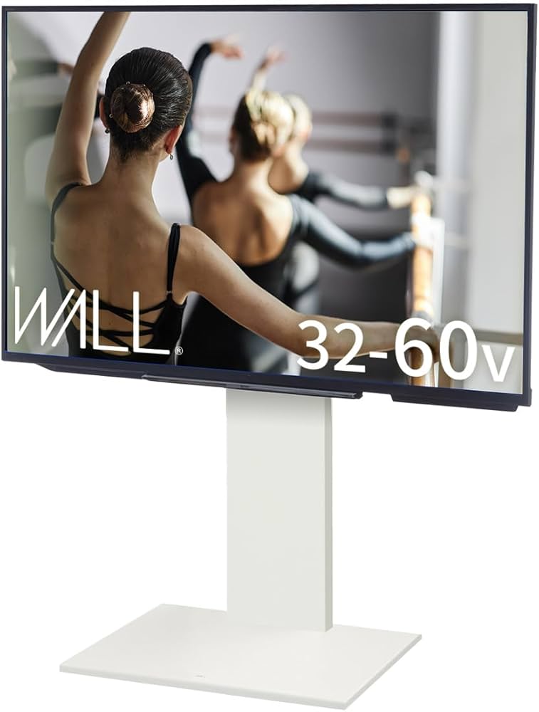Amazon.co.jp: WALL V2E TV Stand Low Type Satin White 32~60 Inch