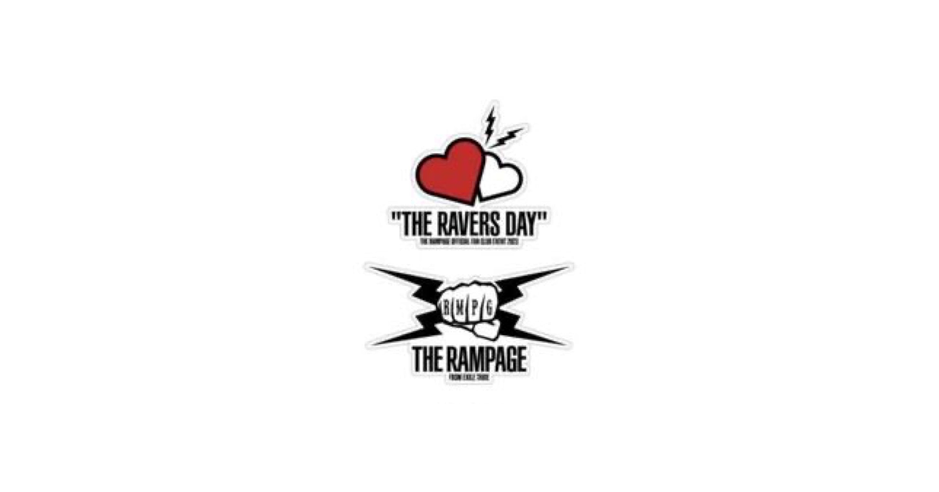Amazon.co.jp: THE RAMPAGE THE RAVERS DAY ステッカー : おもちゃ