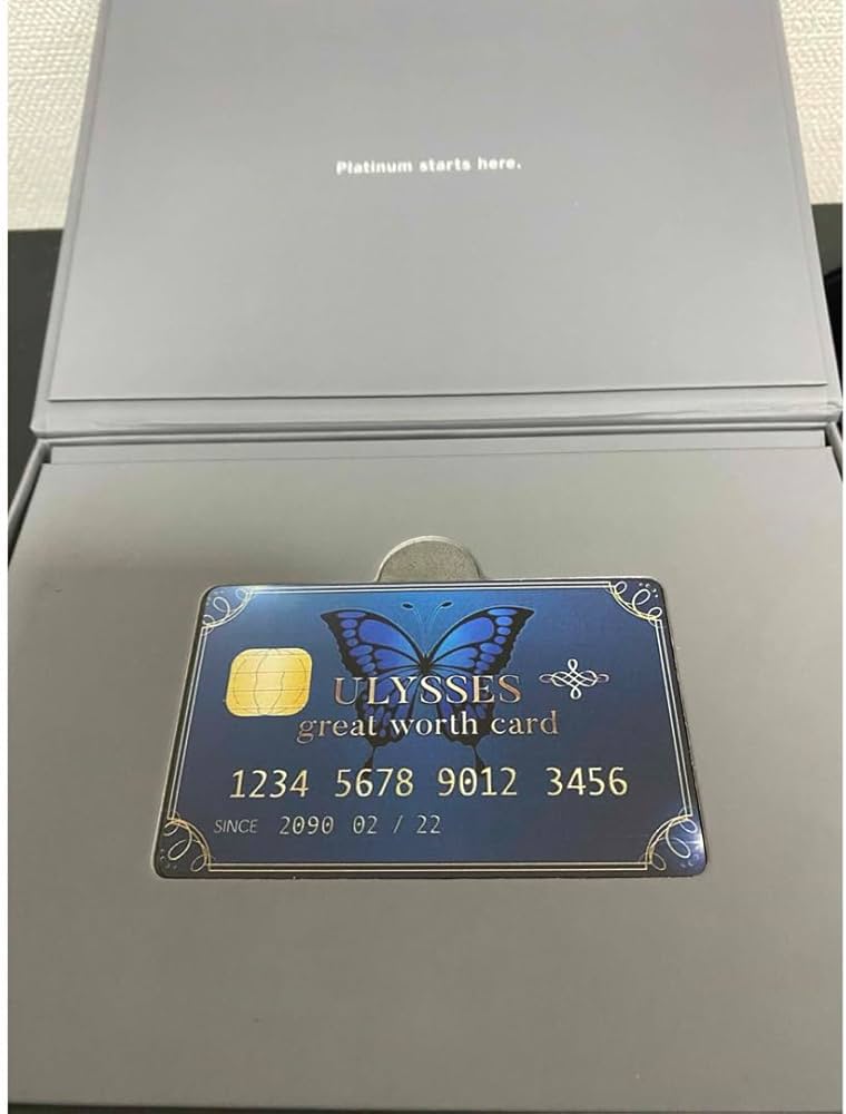 業界最安値】アメックス ノベルティ プラチナ おもちゃ ユリースズ