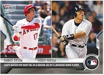 Amazon.co.jp: 大谷翔平 & 松井秀喜 #475 メジャーリーグ日本人最多