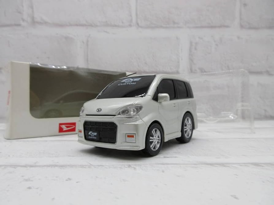 Amazon | ミニカー ダイハツ タントエグゼカスタム ホワイトパール