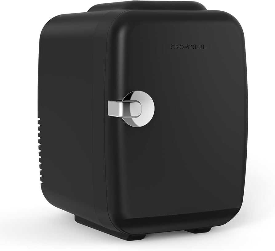 Amazon | CROWNFUL 小型冷蔵庫 4L 冷温庫 【保冷・保温】 ミニ冷蔵庫