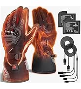 Amazon | RIDEIRON 電熱グローブ CE1レベル認証 ヒーターグローブ冬用