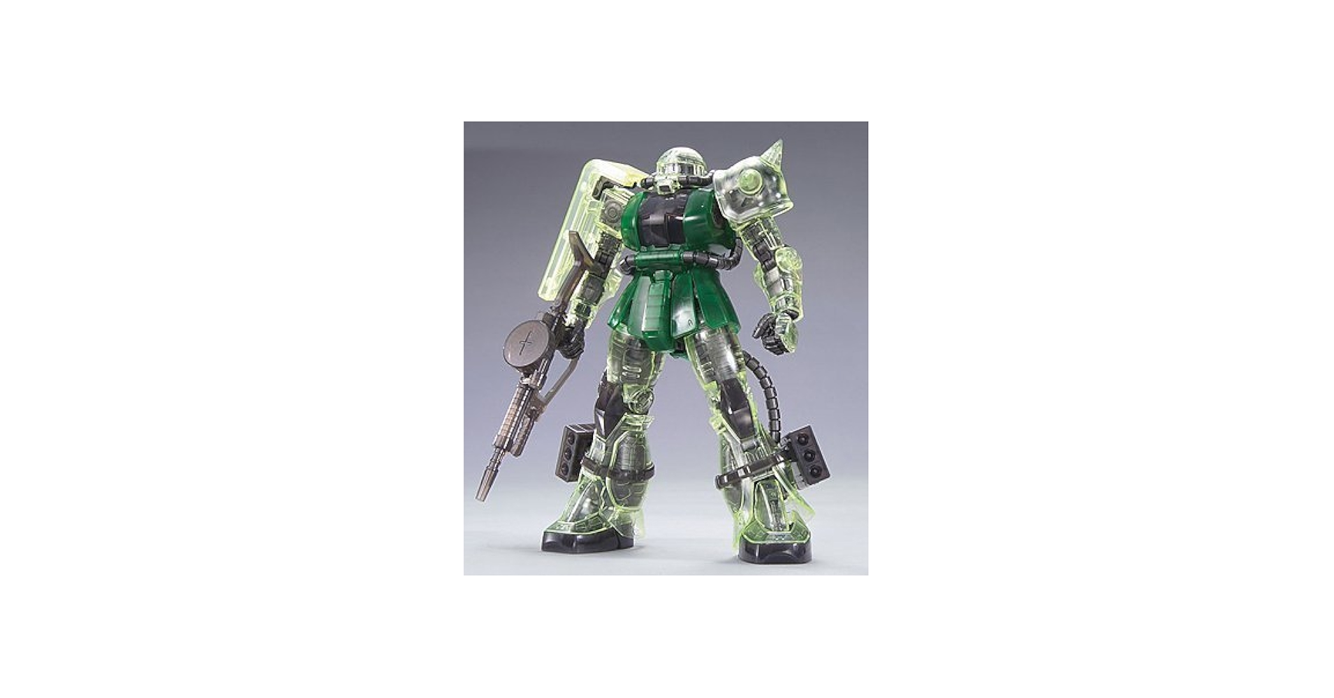 Amazon.com: Gundam EXPO Limited MG 1/100 MS-06J Zaku Ver.2.0 Clear