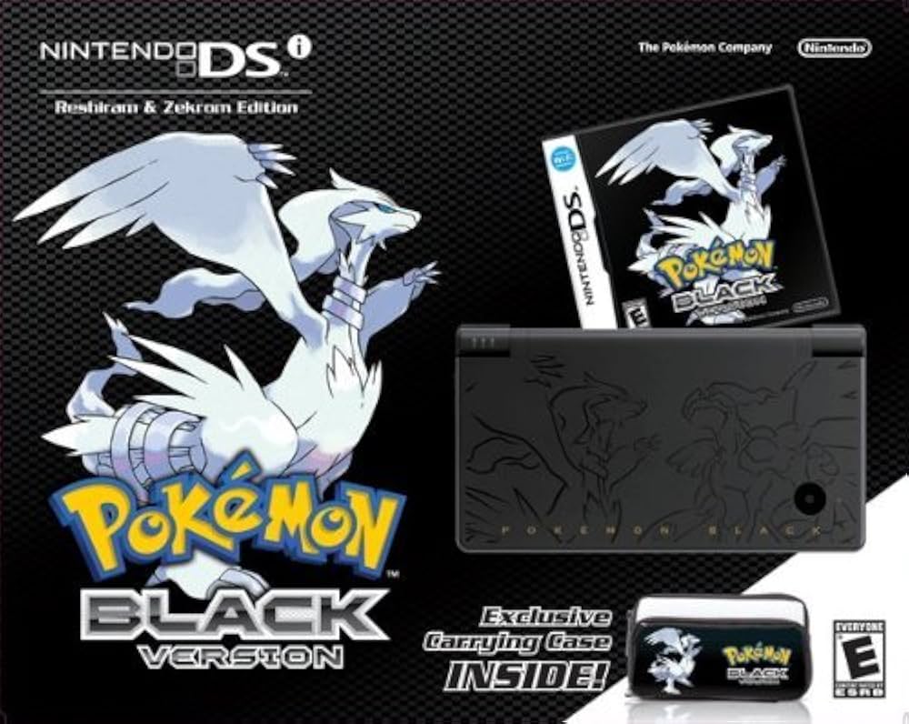 Amazon.com: Nintendo DSi - Pokemon Black Edition (Renewed) : Video