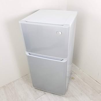 Amazon.co.jp: ハイアール 106L 2ドア冷蔵庫（直冷式）シルバーHaier