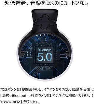 Amazon.co.jp: レム ワイヤレスイヤホン ヘッドセット Bluetooth Re