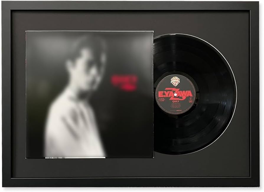 Amazon.co.jp: 【 レコード盤とジャケットを一緒に飾る額縁 】レコード