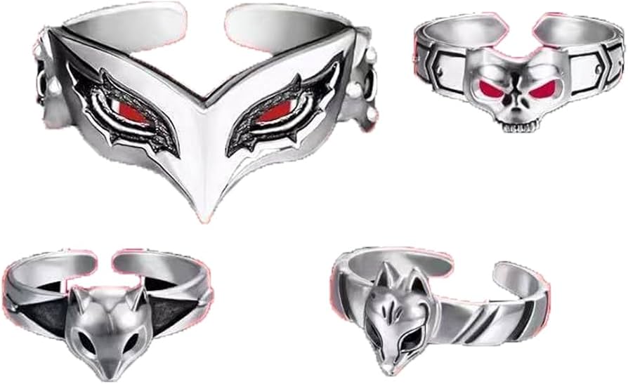 Amazon.co.jp: ペルソナ5 ジョーカー 指輪 リング 萌 グッズ 開口 調節