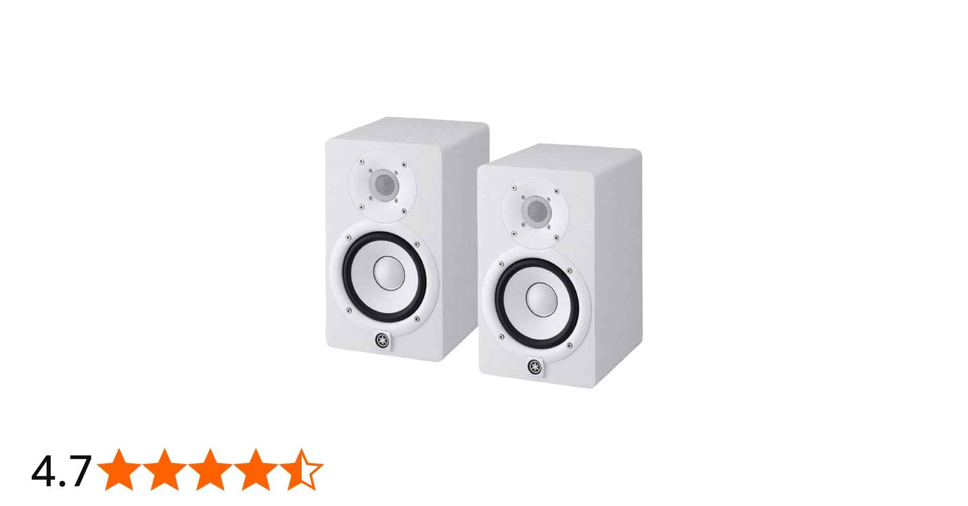 Amazon | YAMAHA HS5W パワードスタジオモニタースピーカー×2本